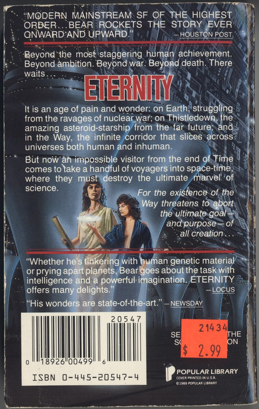 Eternity back cover
