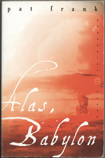 Alas, Babylon front cover of book 
