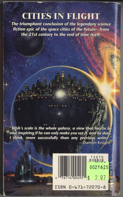 Cities In Flight: Volume 2 back cover