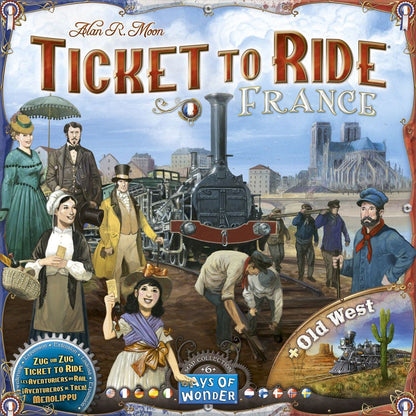Ticket to Ride: France & Old West (Ticket to Ride Map Collection 6)
