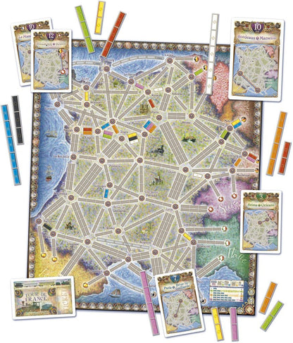Ticket to Ride: France & Old West (Ticket to Ride Map Collection 6)