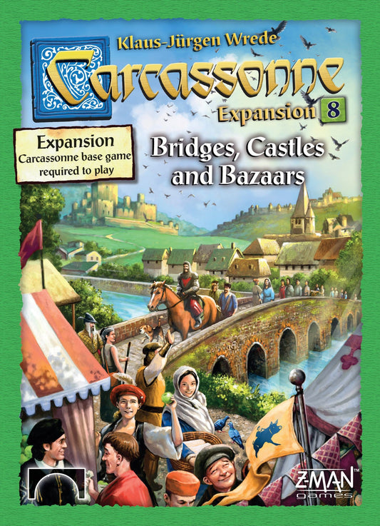 Carcassonne: Bridges, Castles, and Bazaars (Expansion 8)