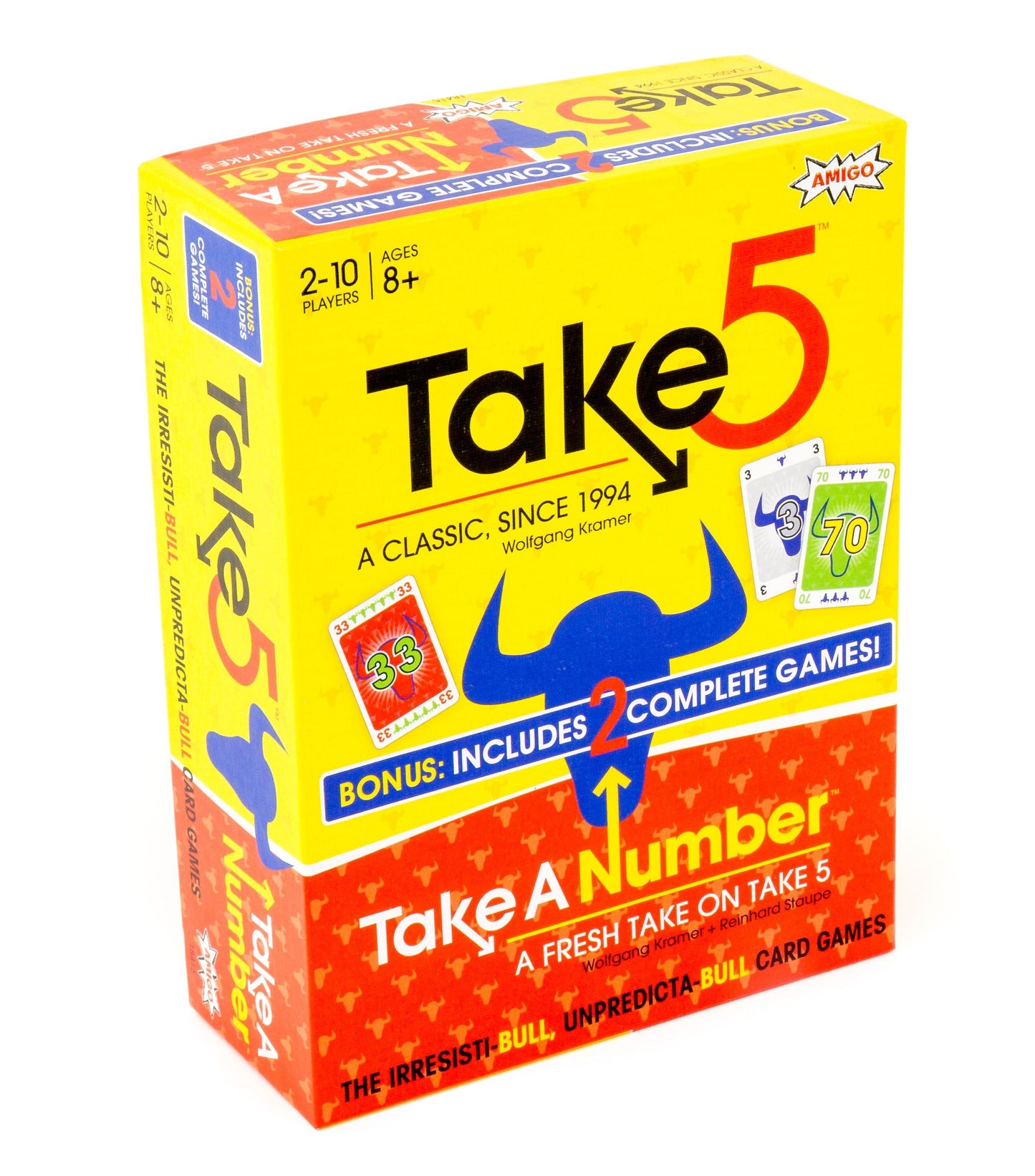 Take 5 and Take a Number (6 nimmt! and X nimmt!)