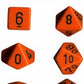 Polyhedral Dice Set: Opaque 7-Piece Set (box)