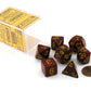 Polyhedral Dice Set: Speckled 7-Piece Set (box) - Mercury