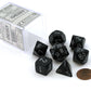 Polyhedral Dice Set: Speckled 7-Piece Set (box) - Ninja