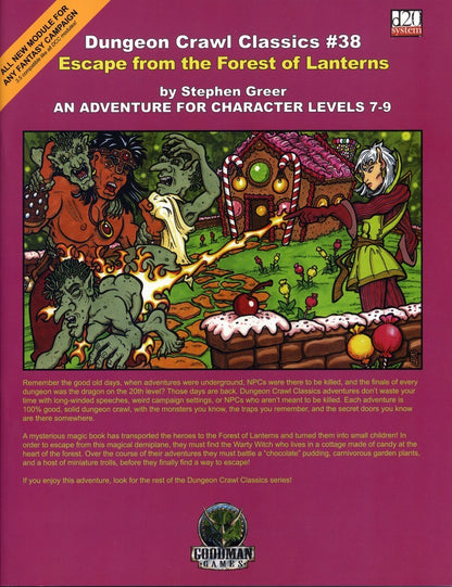 Escape from the Forest of Lanterns (Dungeon Crawl Classics 38)