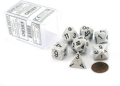 Polyhedral Dice Set: Speckled 7-Piece Set (box) - Arctic Camo