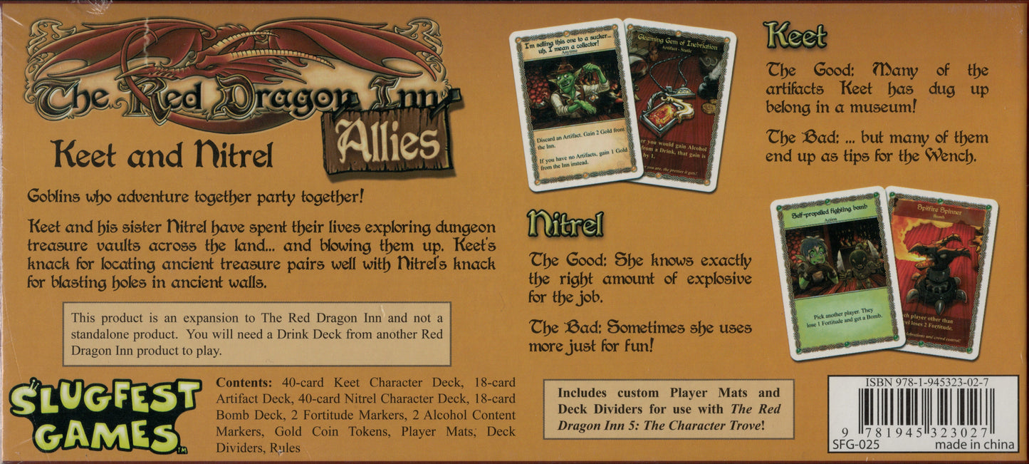 Red Dragon Inn Allies: Keet and Nitrel