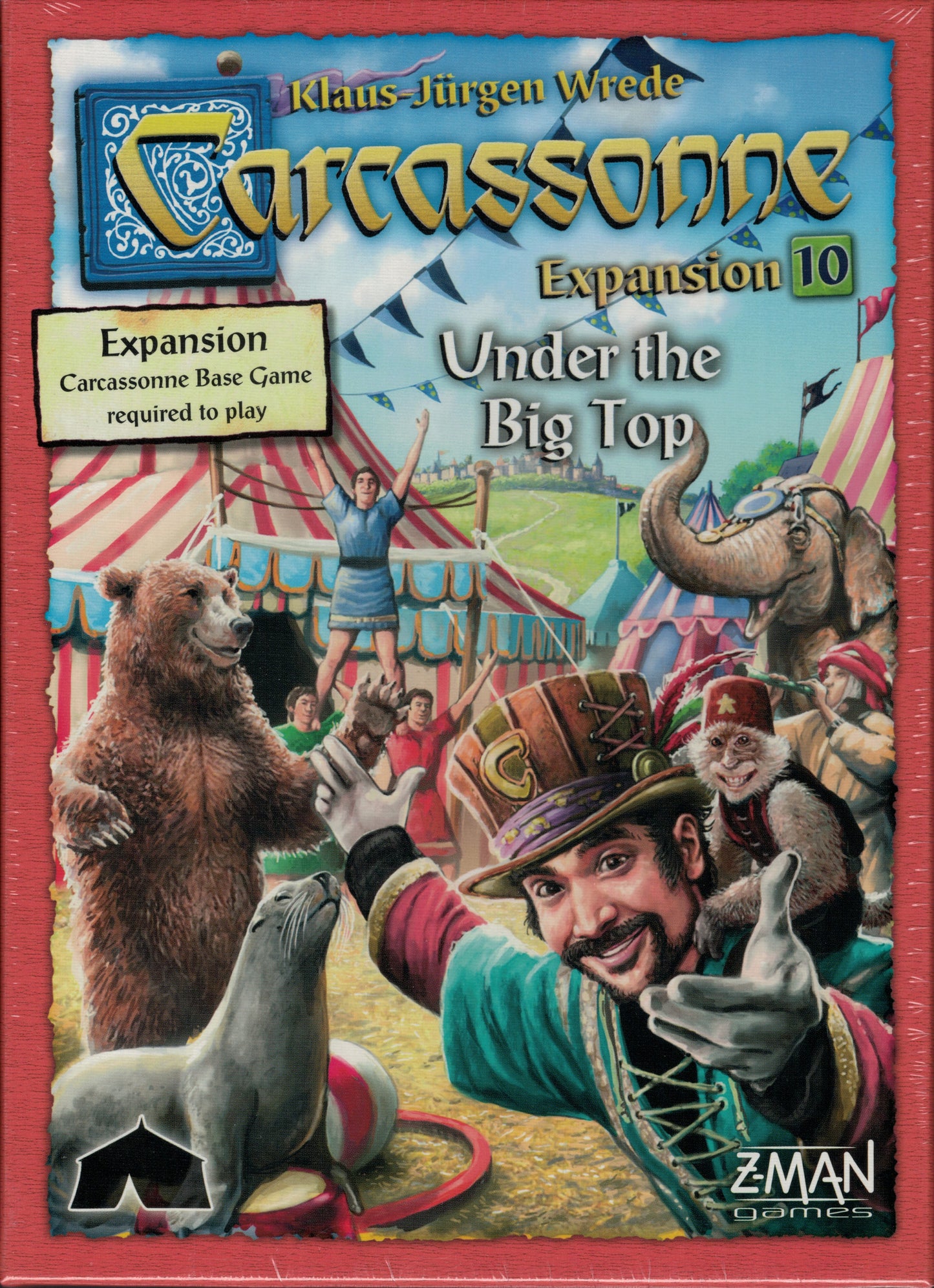 Carcassonne: Under the Big Top (Expansion 10)