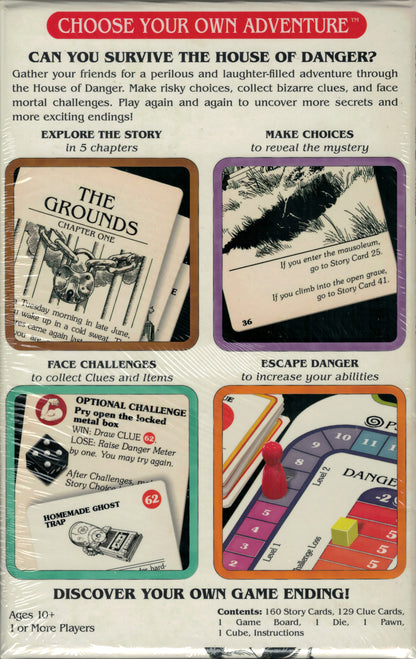 Choose Your Own Adventure: House of Danger back of box