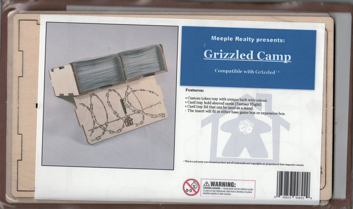 Grizzled Camp box insert