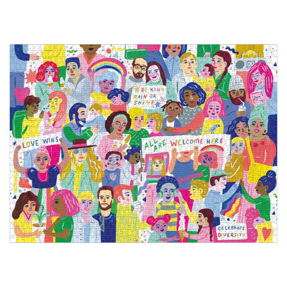 All Are Welcome Here! 1000 Piece Jigsaw Puzzle