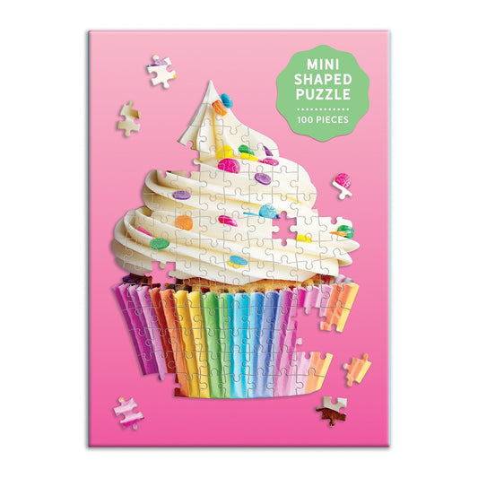 You're Sweet Cupcake 100 Piece Mini Shaped Jigsaw Puzzle