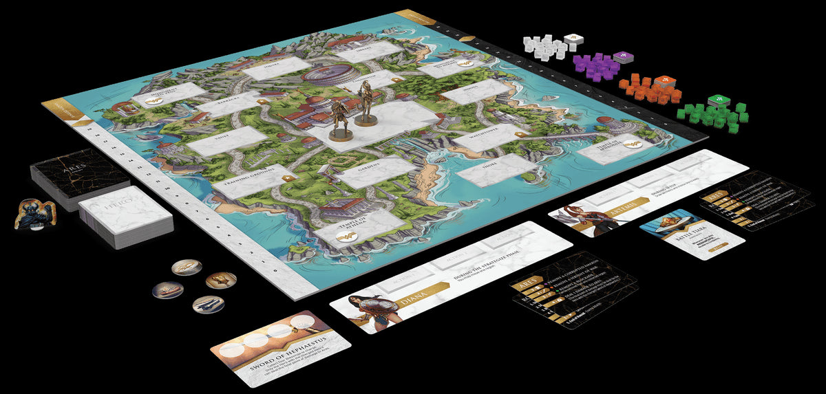 Wonder Woman: Challenge of the s, Board Game