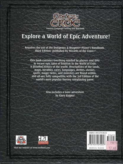 Codex of Erde (d20 Troll Lord Games)