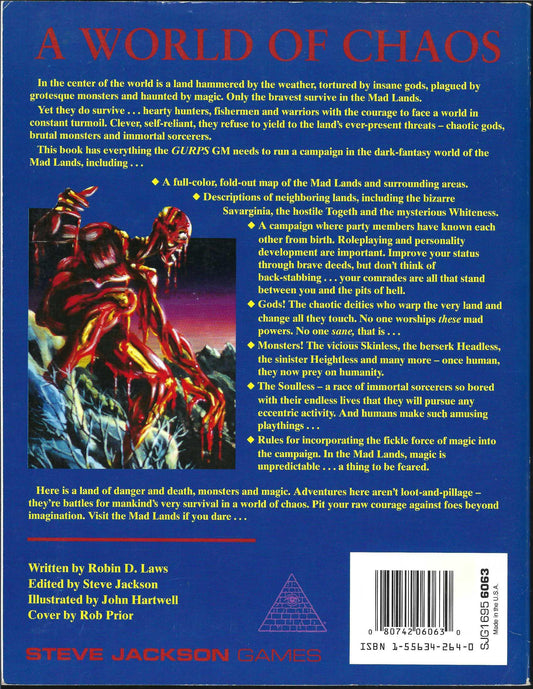 GURPS Fantasy II Adventures in the Mad Lands