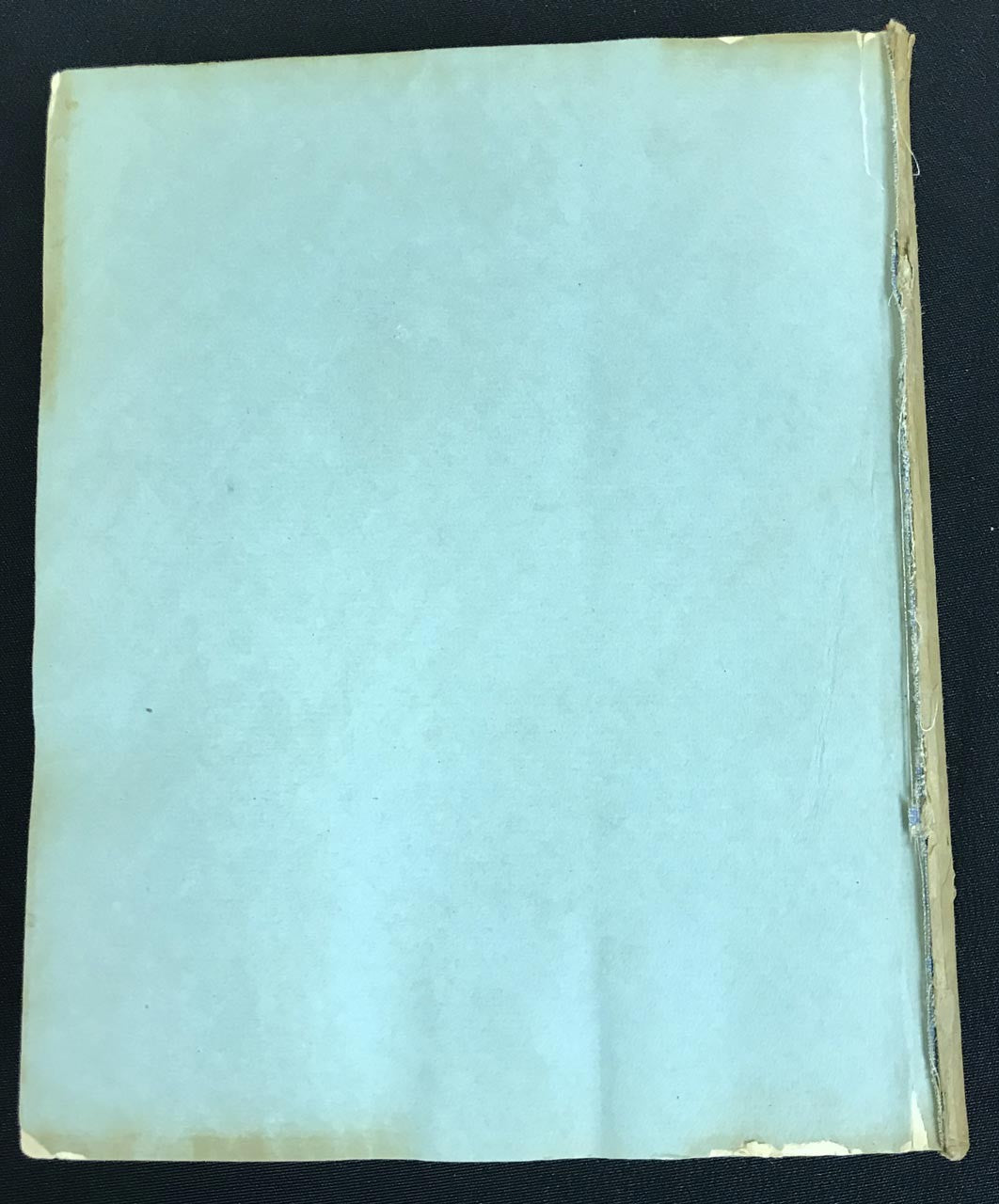 Ulysses first English edition last blank End Page