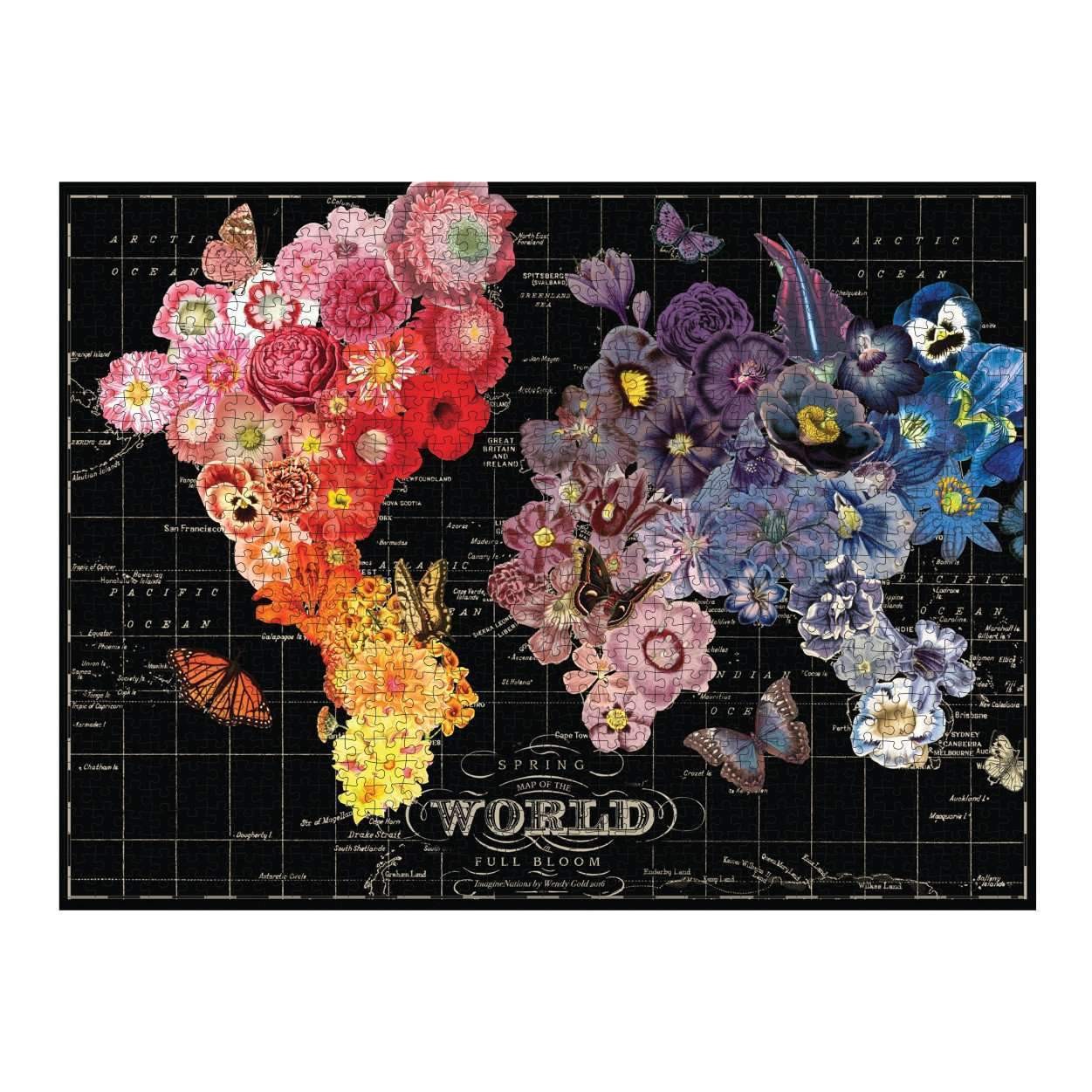 Wendy Gold Full Bloom 1000 Piece Jigsaw Puzzle