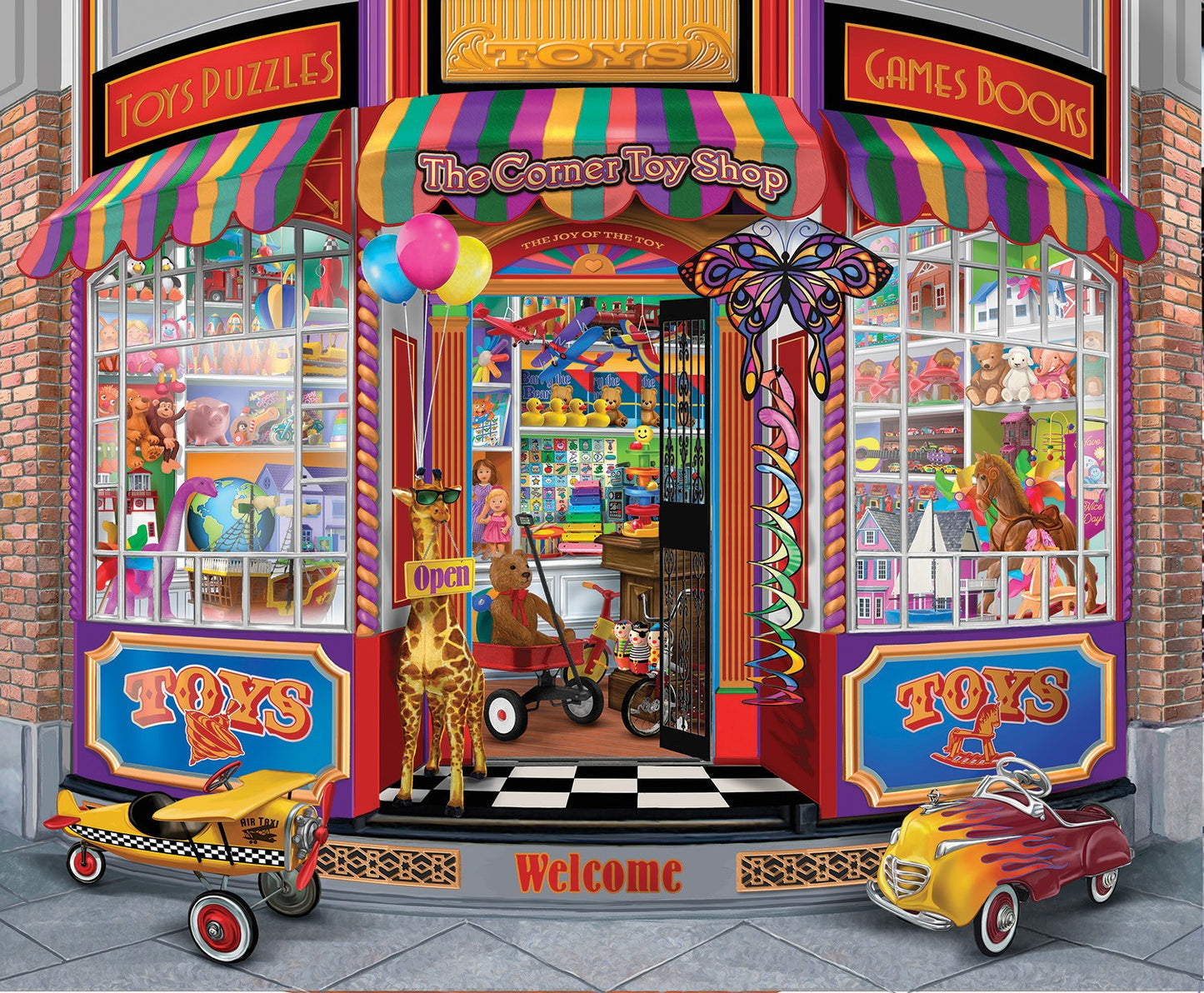 Corner Toy Shop 300 Piece Jigsaw Puzzle