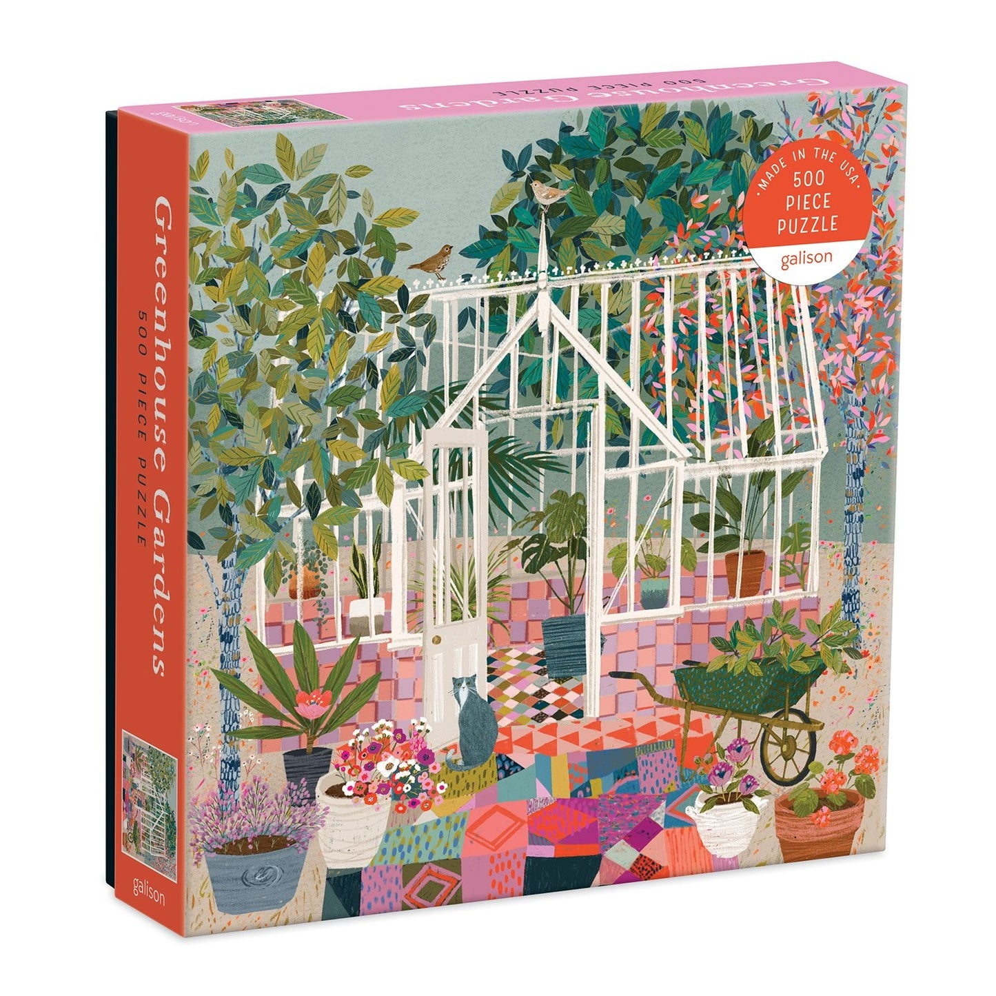 Greenhouse Gardens 500 Piece Jigsaw Puzzle