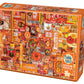 Orange 1000 Piece Jigsaw Puzzle