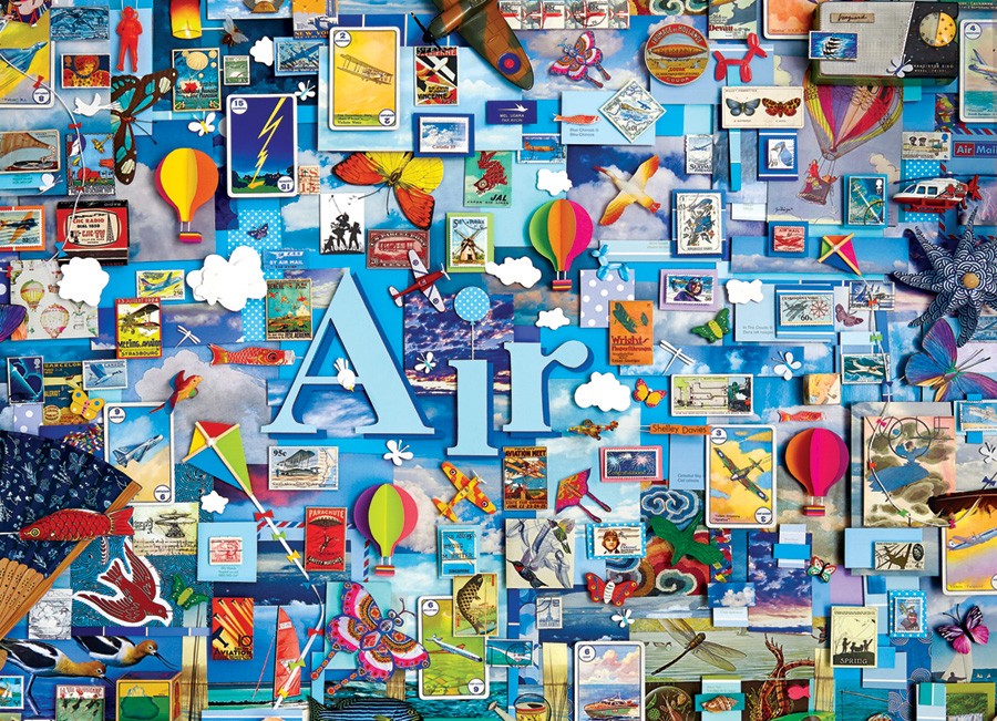 Air 1000 Piece Jigsaw Puzzle (The Elements Collection)