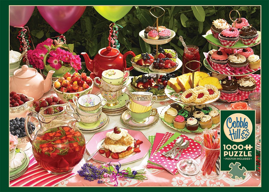 Garden Party 1000 Piece Jigsaw Puzzle