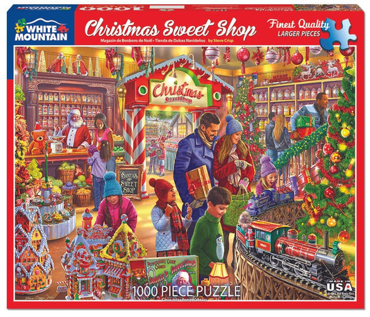 Christmas Sweet Shop 1000 Piece Puzzle