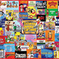 Saturday Morning Cartoons 1000 Piece Jigsaw Puzzle image