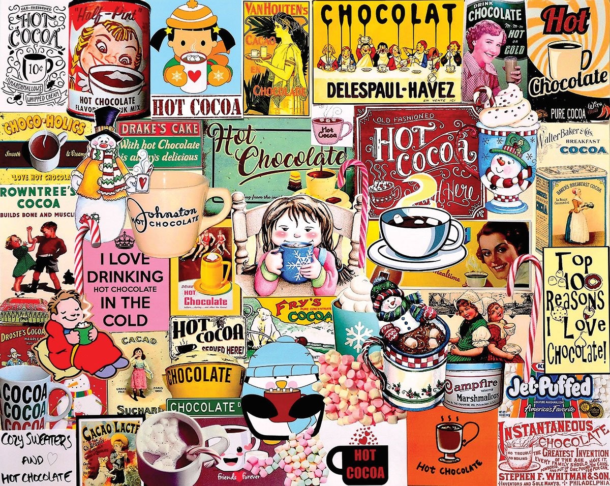 Hot Cocoa 1000 Piece Jigsaw Puzzle image