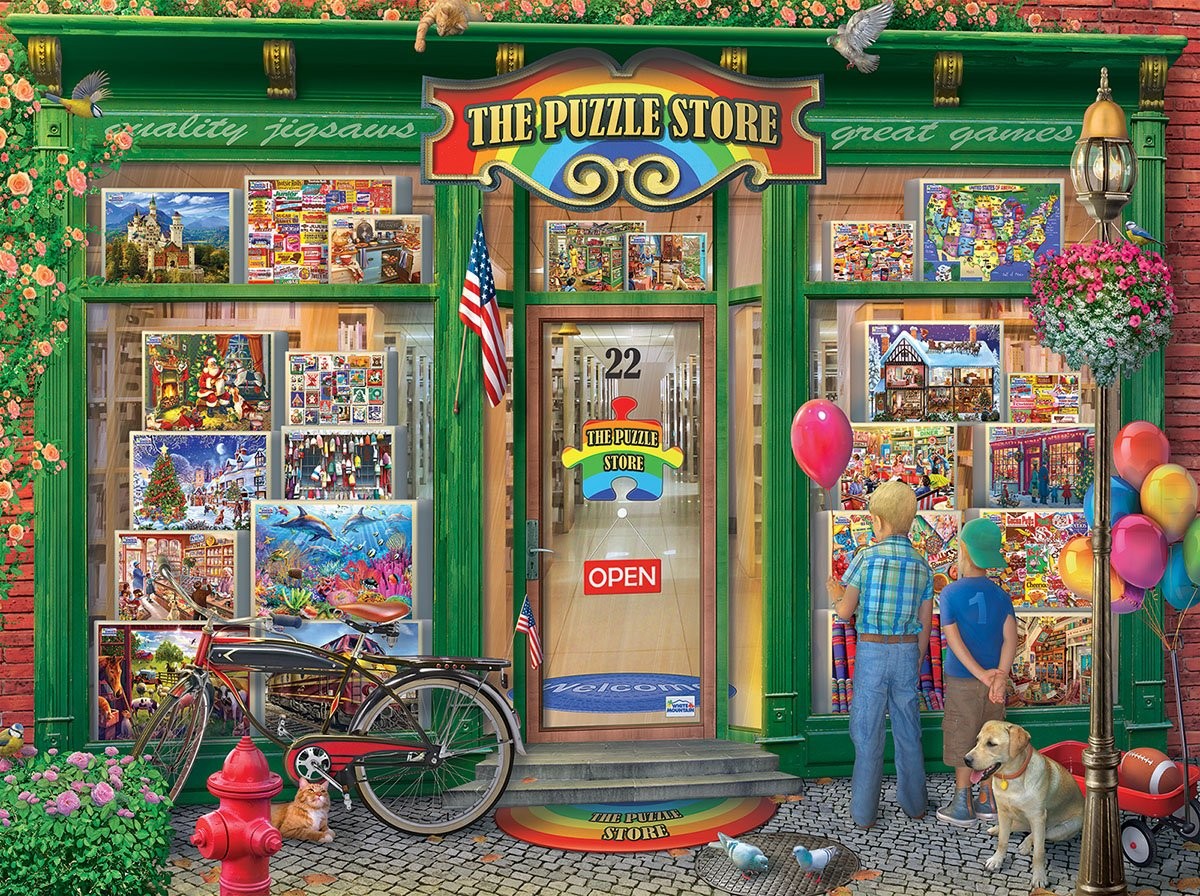 The Puzzle Store 1000 Piece Jigsaw Puzzle image