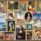 Great Paintings 1000 Piece Jigsaw Puzzle by White Mountain Puzzles image
