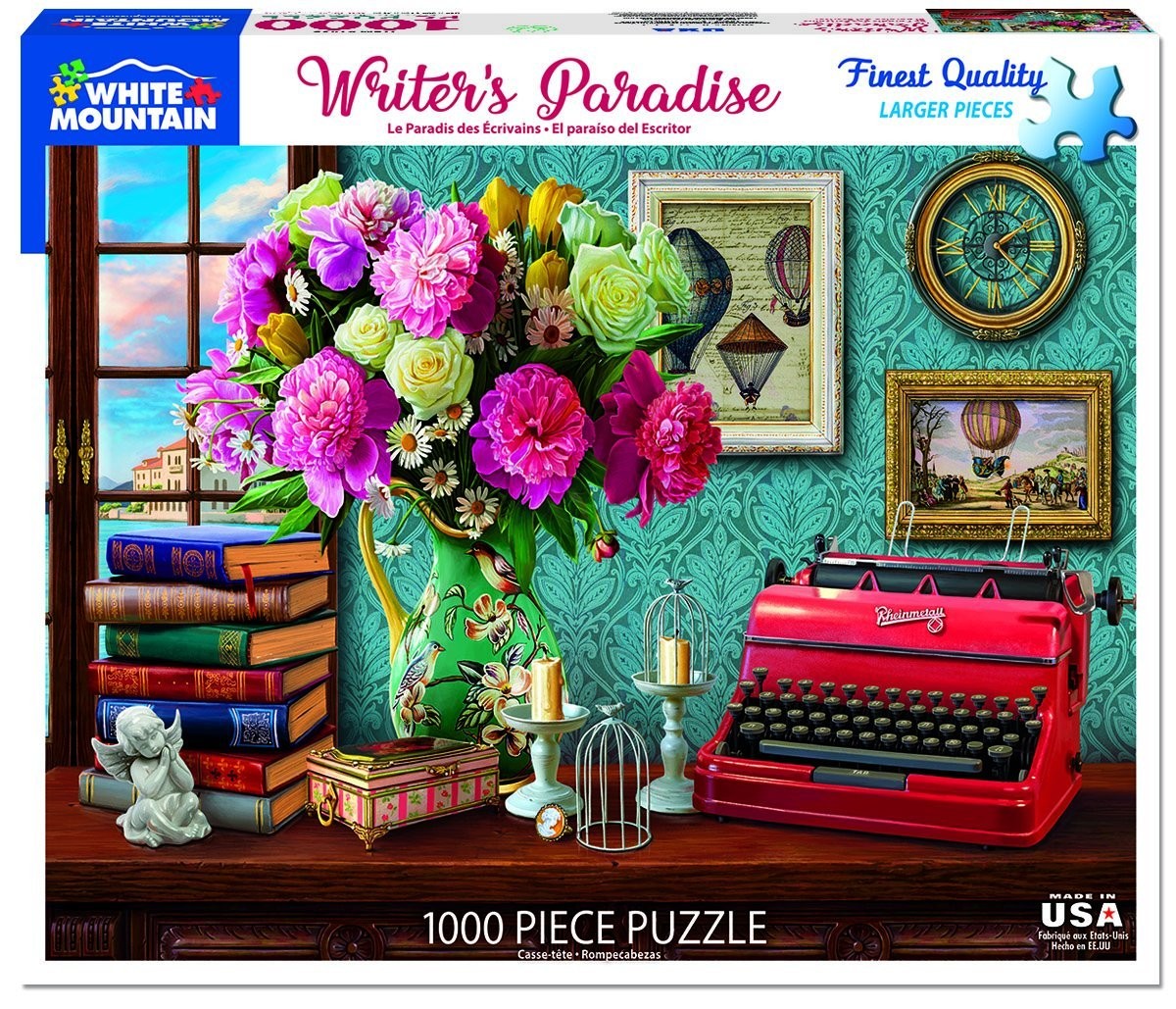 Writer's Paradise 1000 Piece Jigsaw Puzzle