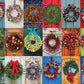 Holiday Wreaths 500 Piece Puzzle