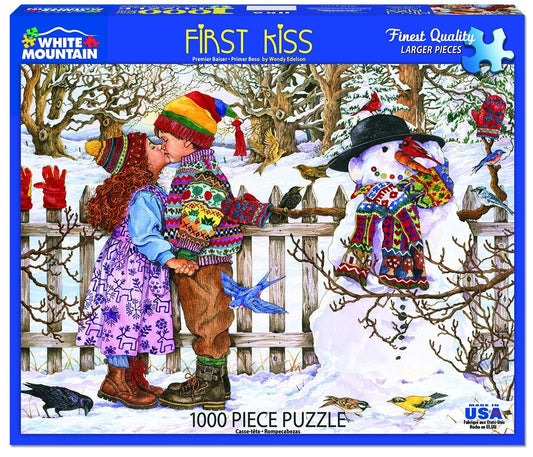 First Kiss 1000 Piece Jigsaw Puzzle
