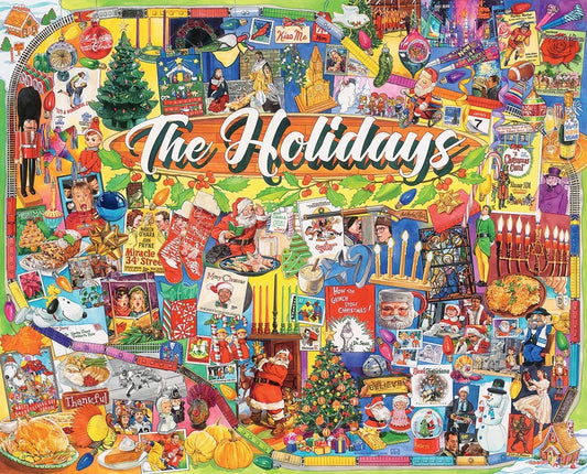 The Holidays 1000 Piece Jigsaw Puzzle image