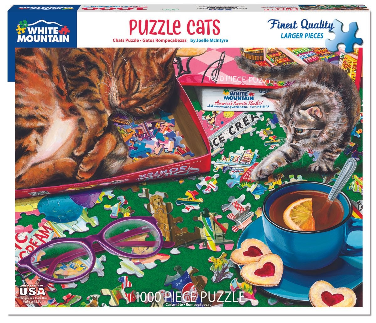 Puzzle Cats 1000 Piece Jigsaw Puzzle