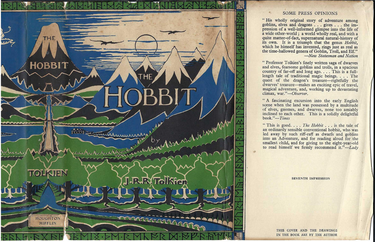 The Hobbit - Dust Jacket