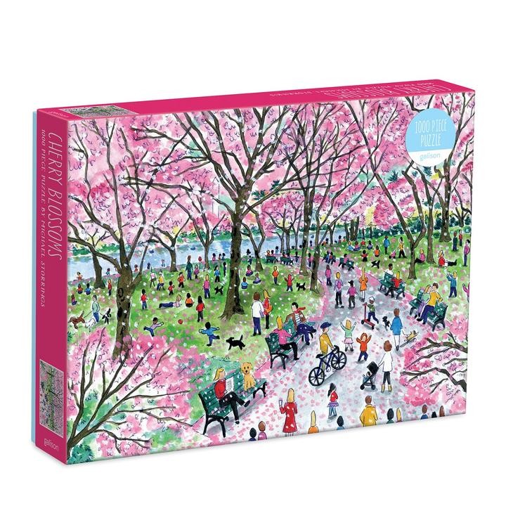 Cherry Blossoms by Michael Storrings 1000 Piece Jigsaw Puzzle