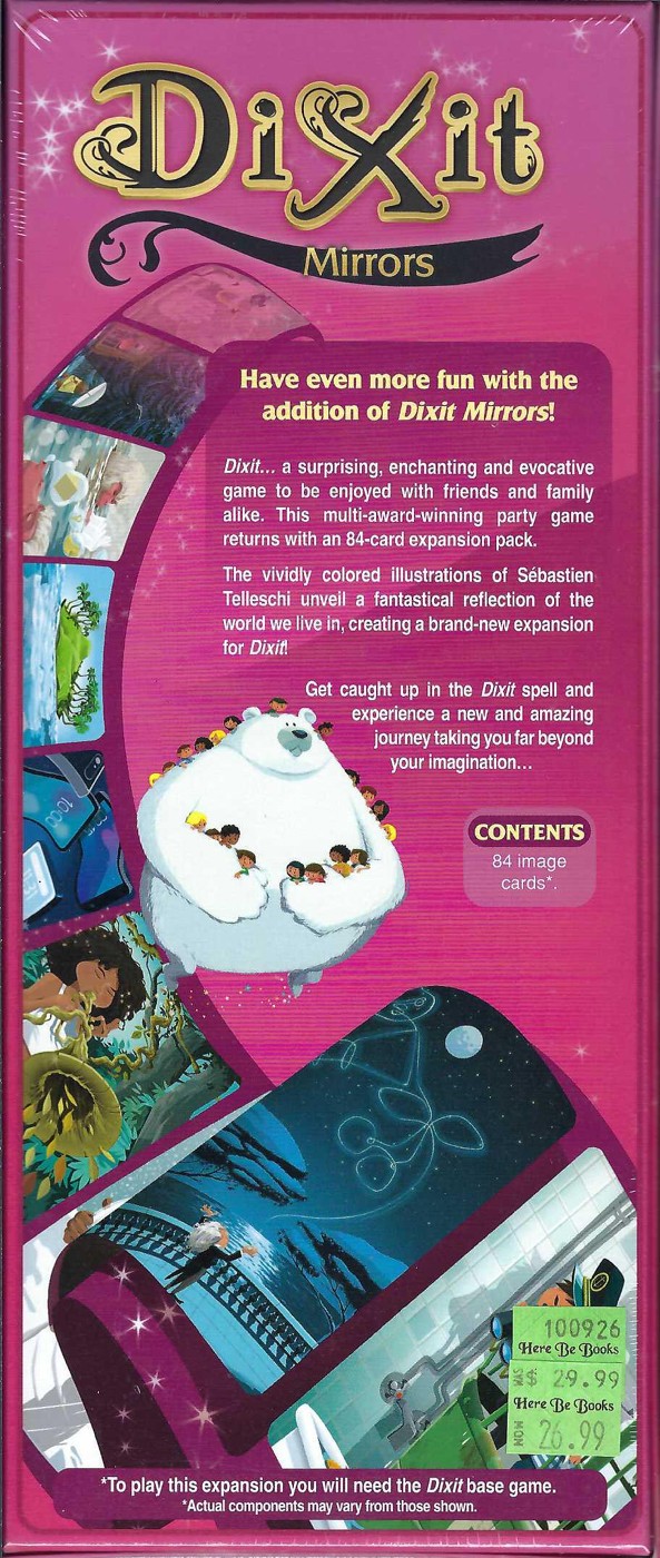 Dixit: Mirrors Expansion (Dixit 10) – Here Be Books & Games