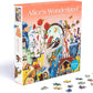 Alice's Wonderland 1000 Piece Jigsaw Puzzle box and some pieces
