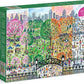 Dog Park in Four Seasons by Michael Storrings 1000 Piece Jigsaw Puzzle