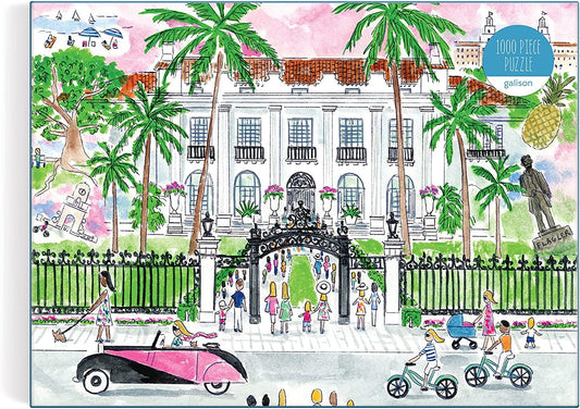 Sunny Day in Palm Beach by Michael Storrings 1000 Piece Jigsaw Puzzle