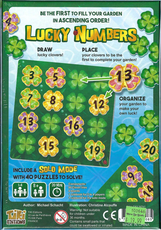 Lucky Numbers Game Rental
