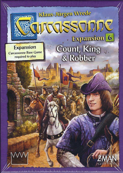 Carcassonne: Count, King & Robber (Expansion 6)