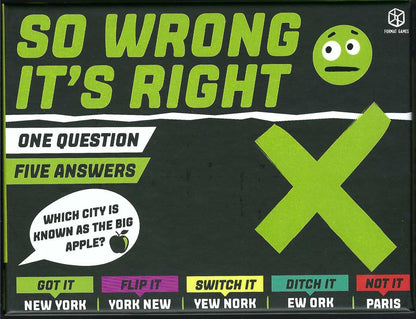 So Wrong, It's Right cover