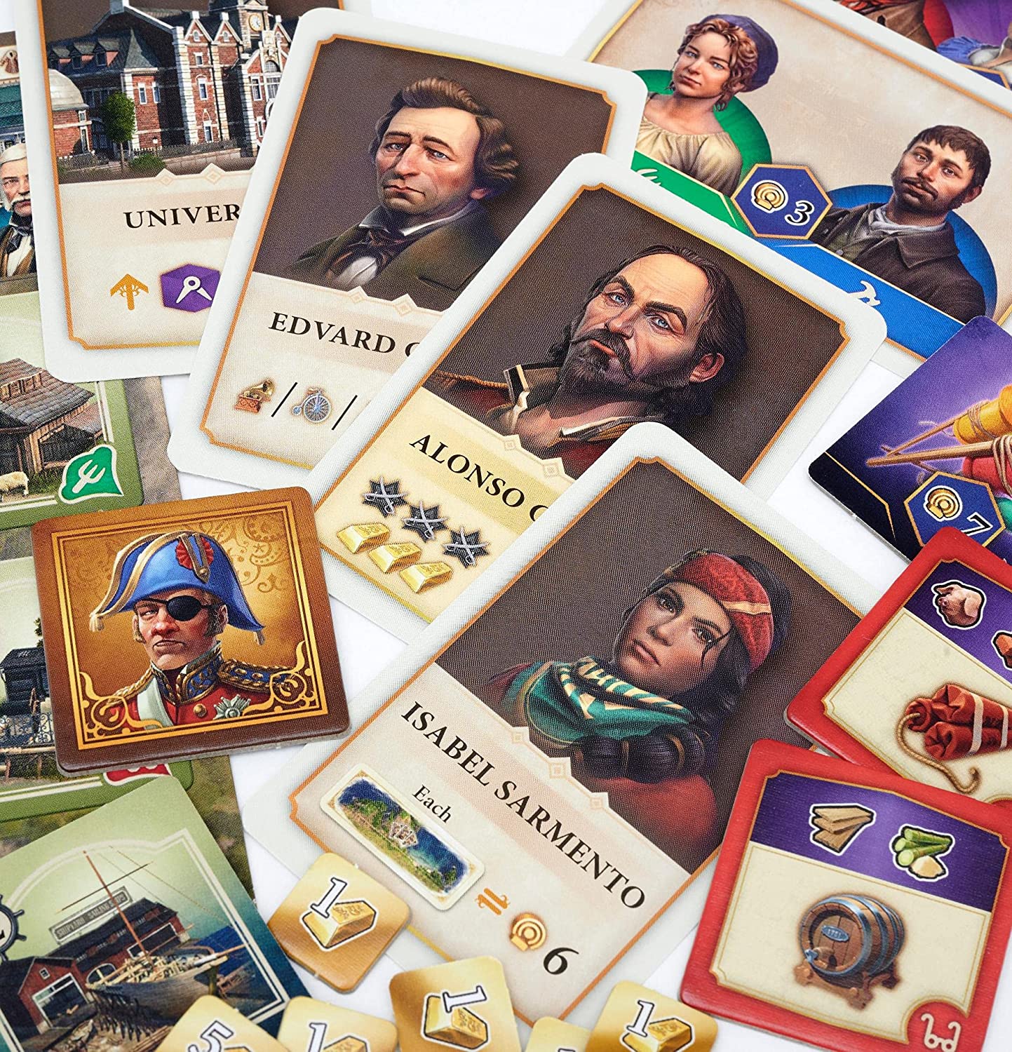 Anno 1800 sample cards