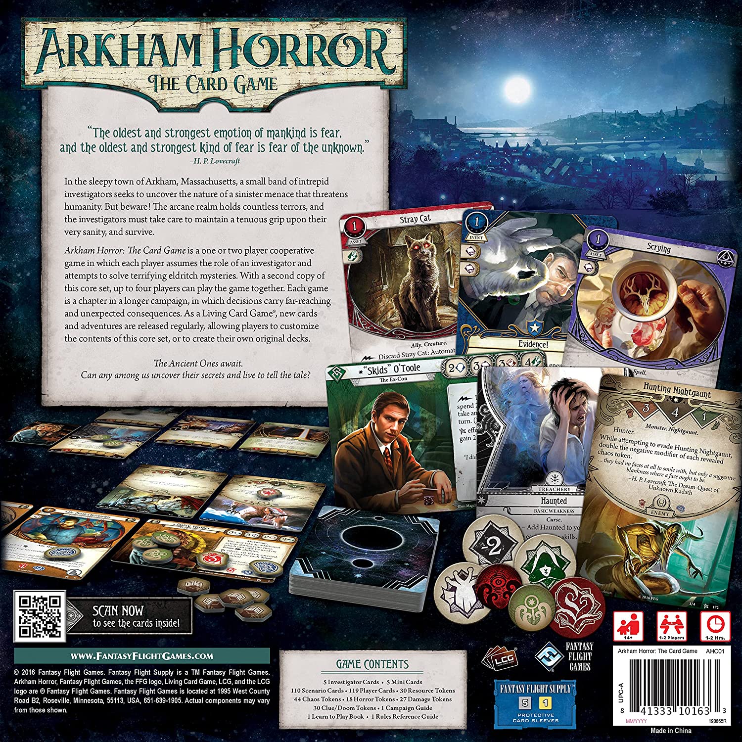 Arkham Horror: The Card Game - Core Set Here Be Books & Games Arkham Horror: The Card Game - Core Set Here Be Books & Games