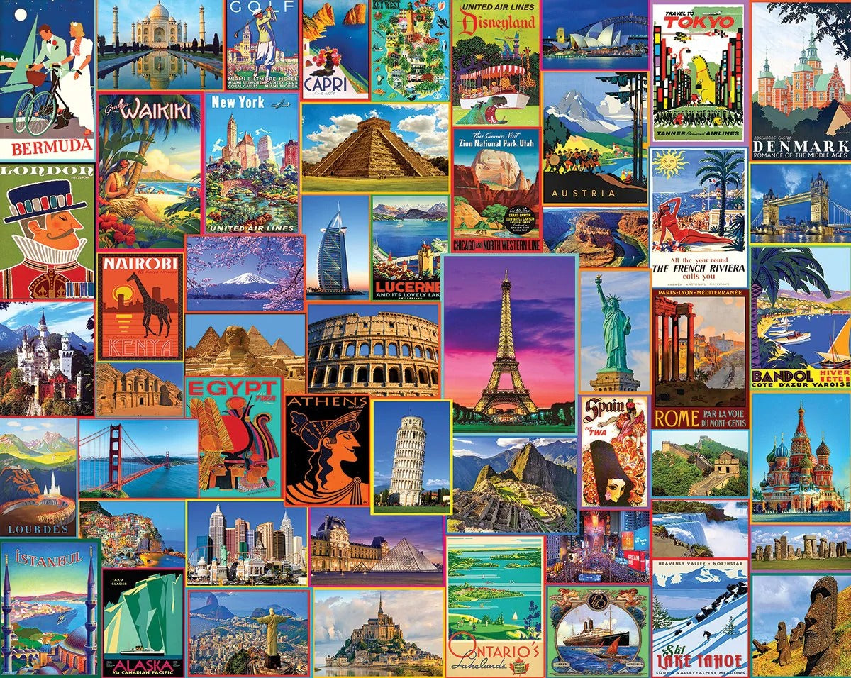 Best Places in the World 1000 Piece Jigsaw Puzzle by White Mountain